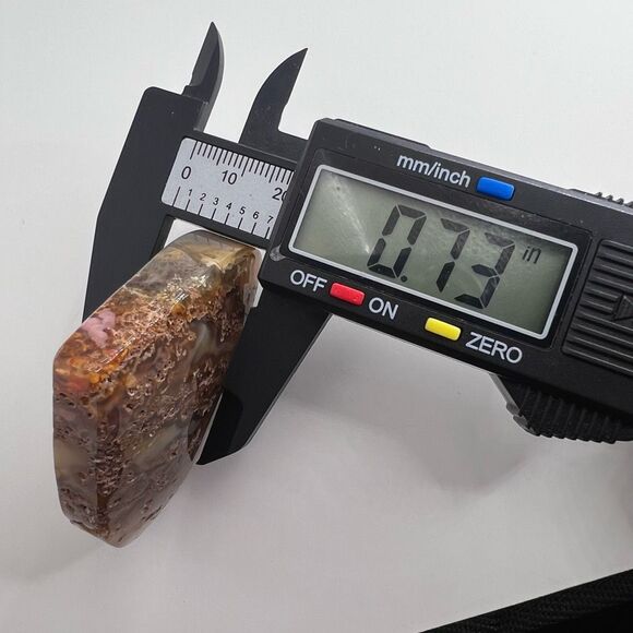 Moss Agate Crystal Heart‎ (#5) - Picture 11 of 14